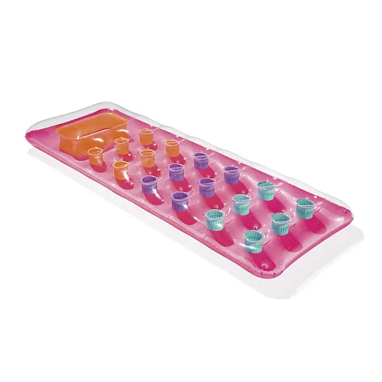 Pripučiamas rožinis čiužinys 188 x 71 cm Bestway 43040