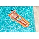 Plaukimo pripučiamas oranžinis čiužinys 183 x 76 cm Bestway 44013