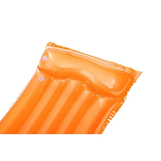 Plaukimo pripučiamas oranžinis čiužinys 183 x 76 cm Bestway 44013