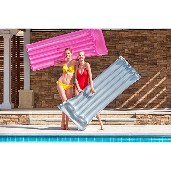 Pripučiamas pilkas čiužinys 183 x 76 cm Bestway 44013
