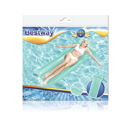 Pripučiamas mėlynas čiužinys 183 x 76 cm Bestway 44013