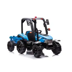 Žalias elektrinis traktorius vaikams BLT-206
