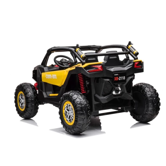 Auksinis elektrinis bagis XB-2118 4x4 Elektrinės mašinėlės vaikams