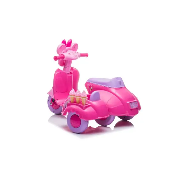 Elektrinis rožinis motoroleris JT5258