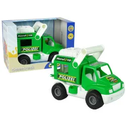 Žalias policijos automobilis 