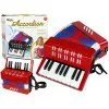 Raudonas akordeonas vaikams Muzikos instrumentai