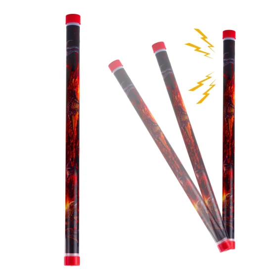 Akustinis garso vamzdeliai su šviesos ir garso efektais Muzikos instrumentai