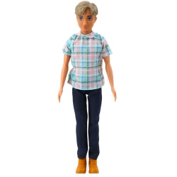 Anlily lėlė vaikinas su kelionės aksesuarais