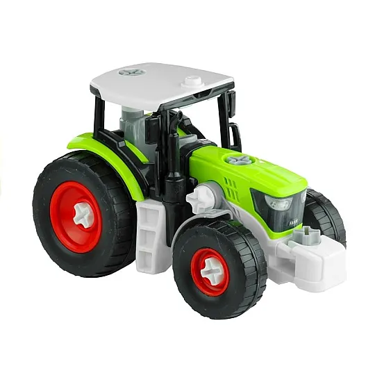 Assembly Tractor with Opened Trailer 43 cm Žaisliniai automobiliai