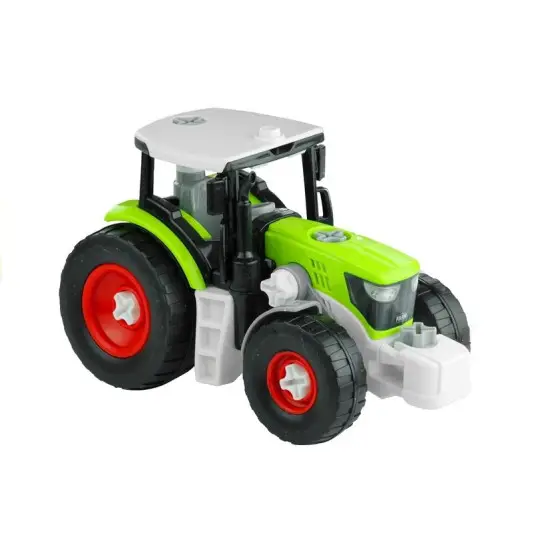 Assembly Tractor with Trailer for Wood 43 cm Žaisliniai automobiliai