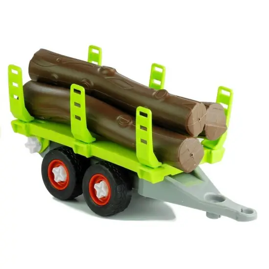 Assembly Tractor with Trailer for Wood 43 cm Žaisliniai automobiliai