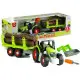 Assembly Tractor with Trailer for Wood 43 cm Žaisliniai automobiliai