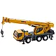 Autokrane Huina Crane Construction Vehicle Movable Metal Parts 1:50 Žaisliniai automobiliai