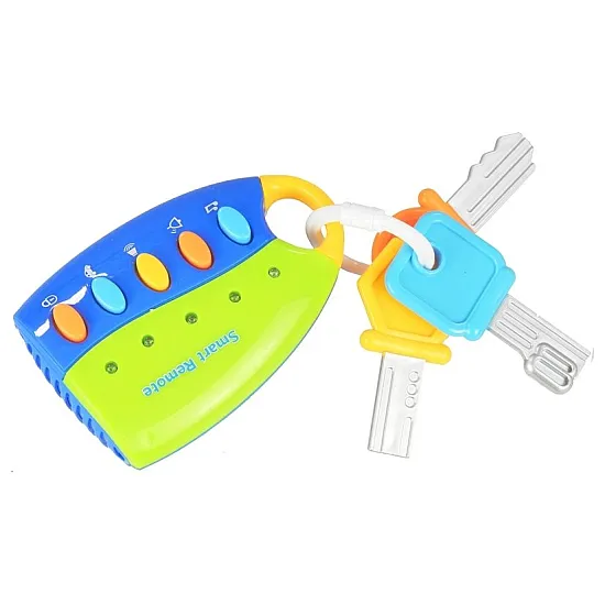 Baby Car Set Keys Steering Wheel Mobile Phone Žaisliniai automobiliai
