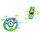 Baby Car Set Keys Steering Wheel Mobile Phone Žaisliniai automobiliai
