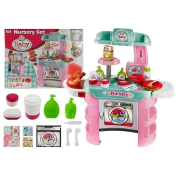 Kūdikių priežiūros rinkinys su skalbimo mašina