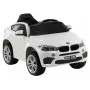 Электрическая машинка для детей BMW X6, белая