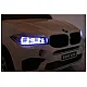 Baltas BMW X6M akumuliatorinis automobilis Automobiliai