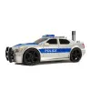 Akumuliatorinis baltas policijos automobilis Žaisliniai automobiliai