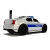 Akumuliatorinis baltas policijos automobilis Žaisliniai automobiliai