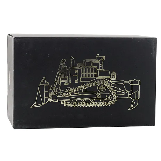 Bulldozer Bulldozer Excavator Huina Metal Construction Model 1:50 Žaisliniai automobiliai
