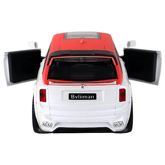 Car R/C 1:20 White and Red Pilot Car Žaisliniai automobiliai