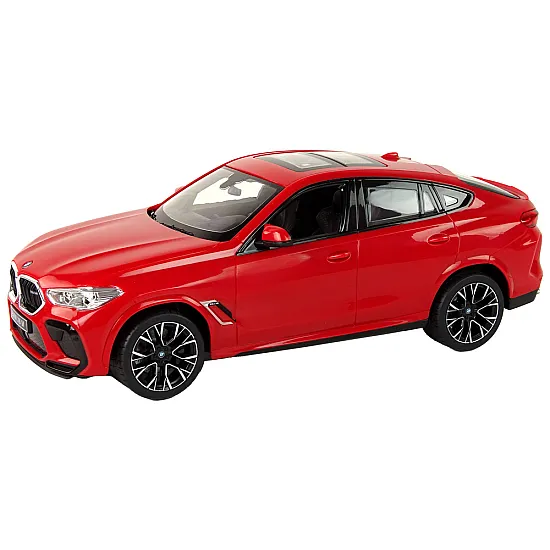 Raudonas automobilis Bmw X6 Žaisliniai automobiliai