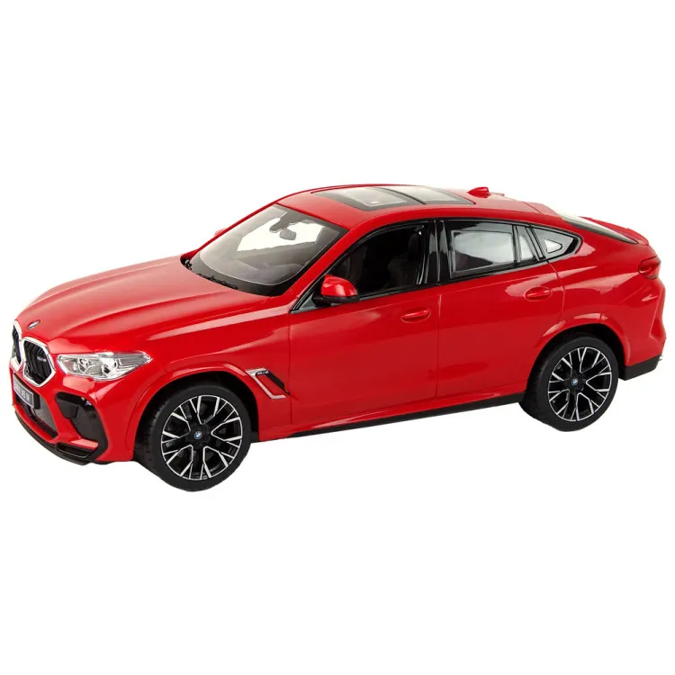 Car R/C Bmw X6 M 1:14 Rastar Red Leluautot