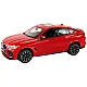 Raudonas automobilis Bmw X6 Žaisliniai automobiliai