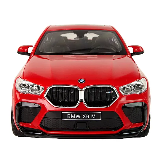 Raudonas automobilis Bmw X6 Žaisliniai automobiliai