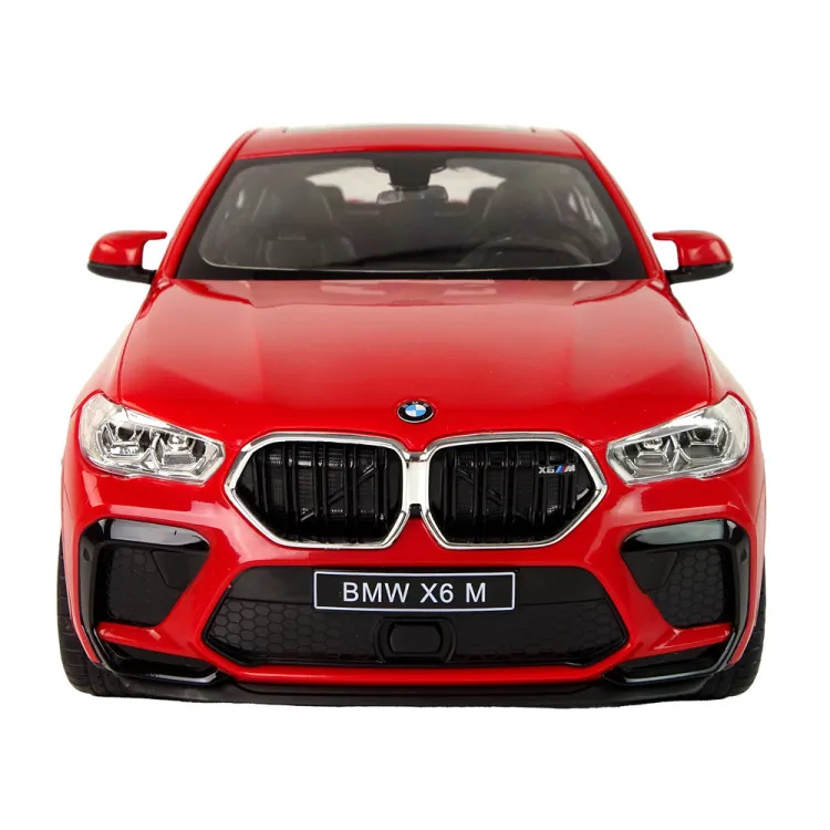 Car R/C Bmw X6 M 1:14 Rastar Red Leluautot