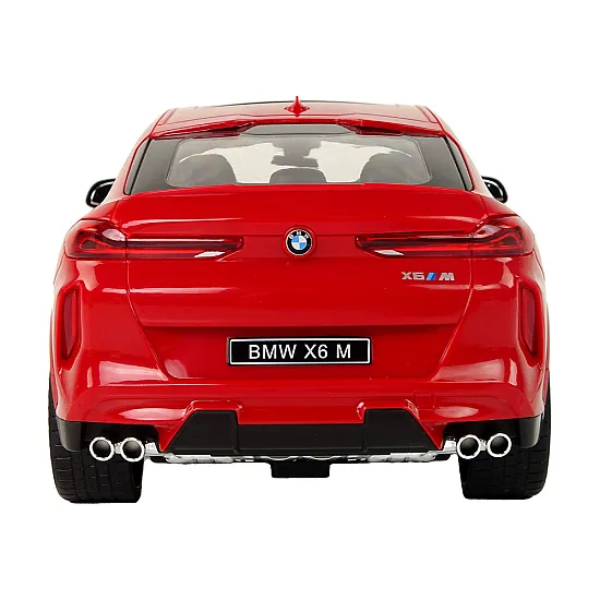 Raudonas automobilis Bmw X6 Žaisliniai automobiliai