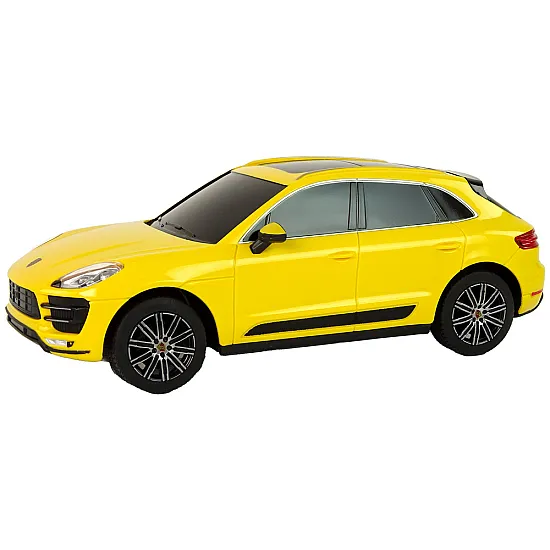 Radijo bangomis valdomas geltonas automobilis Žaisliniai automobiliai