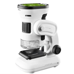 Vaikiškas edukacinis skaitmeninis mikroskopas su ekranu