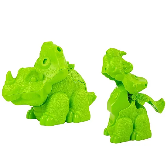 Dinozaurų kiaušinių formelės su plastelinu Dinozaurai