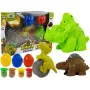 Dinosaur egg formulas with plasticine