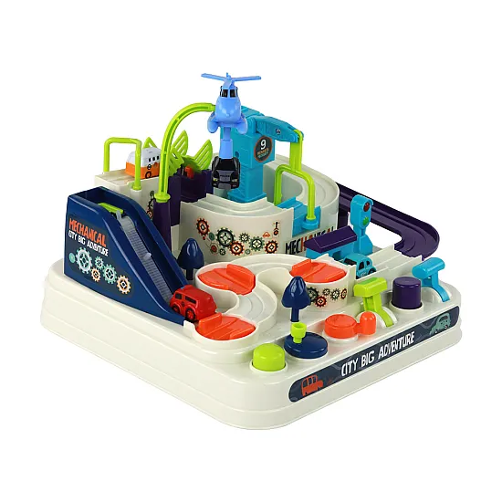Colorful Interactive Obstacle Course Set for Toy Cars Toy cars