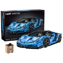 Konstrukcinių kaladėlių Auto Cada 770-4 Master lenktyninis automobilis