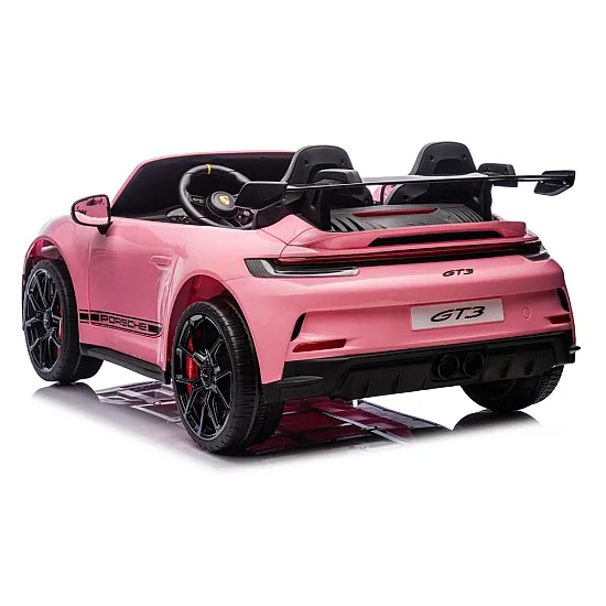 Vaikiškas rožinis  elektrinis automobilis Porsche GT3 DK-P911