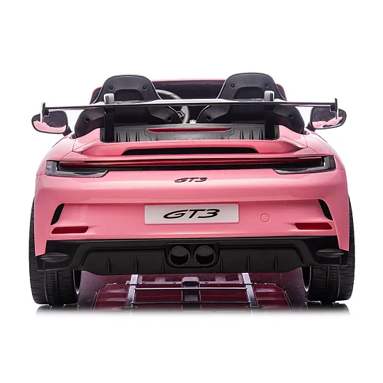 Vaikiškas rožinis  elektrinis automobilis Porsche GT3 DK-P911