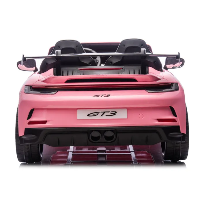 Vaikiškas rožinis  elektrinis automobilis Porsche GT3 DK-P911