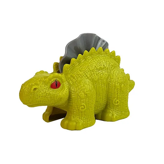 Dinozarų pasaulio stalas su ugnikalniu ir kiaušinių formelėmis Dinozaurai