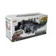 Baterijomis maitinamas pilkas Triceratops dinozauras Dinozaurai