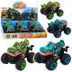 Dinosaur Offroad Vehicle Drive Lights Sounds Green Turquoise Žaisliniai automobiliai