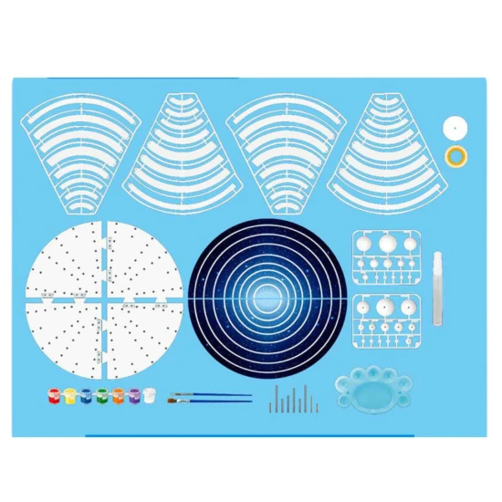 Saulės sistemos planetų edukacinis rinkinys Lavinamieji