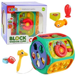 Interaktyvus edukacinis daugiafunkcis kubas 8in1