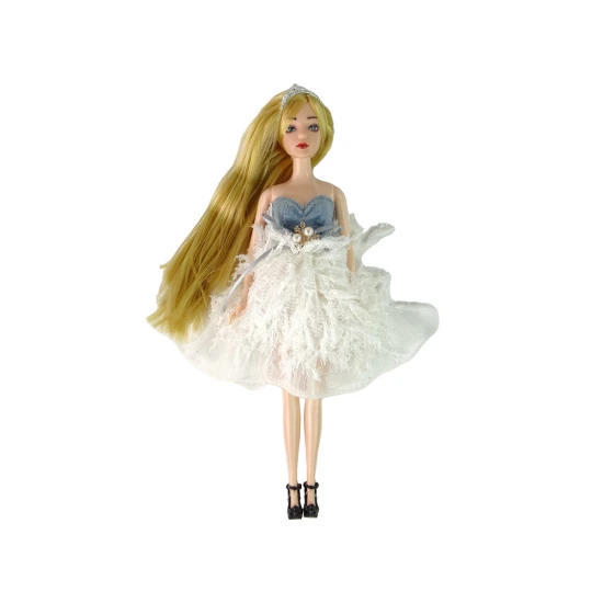 Lėlė Emilija su gėlėmis ir kačiuku Lėlės ir žaidimų rinkiniai