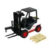 Forklift Truck Moving Fork Pallet. Leluautot