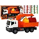 Garbage Truck With Crane Friction Drive Orange 1:16 Žaisliniai automobiliai