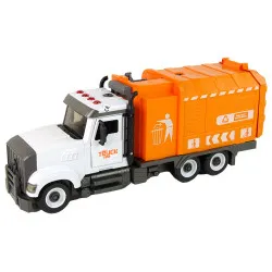 Oranssi jäteauto